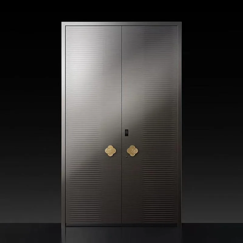 German-Style Mould-Pressed Pivot Door