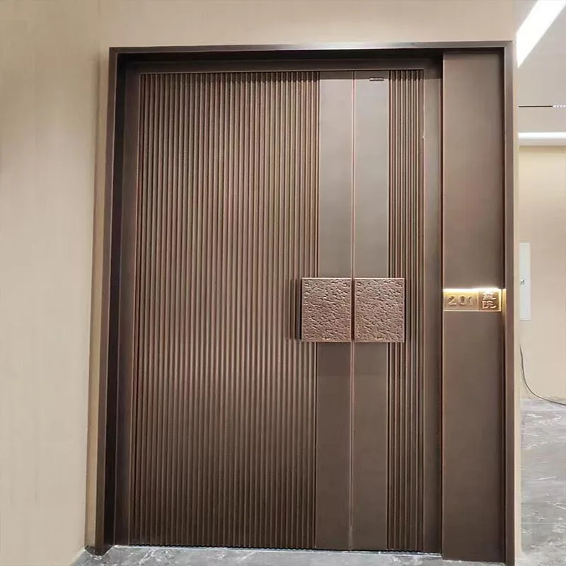 Solid Copper Single Entry Door