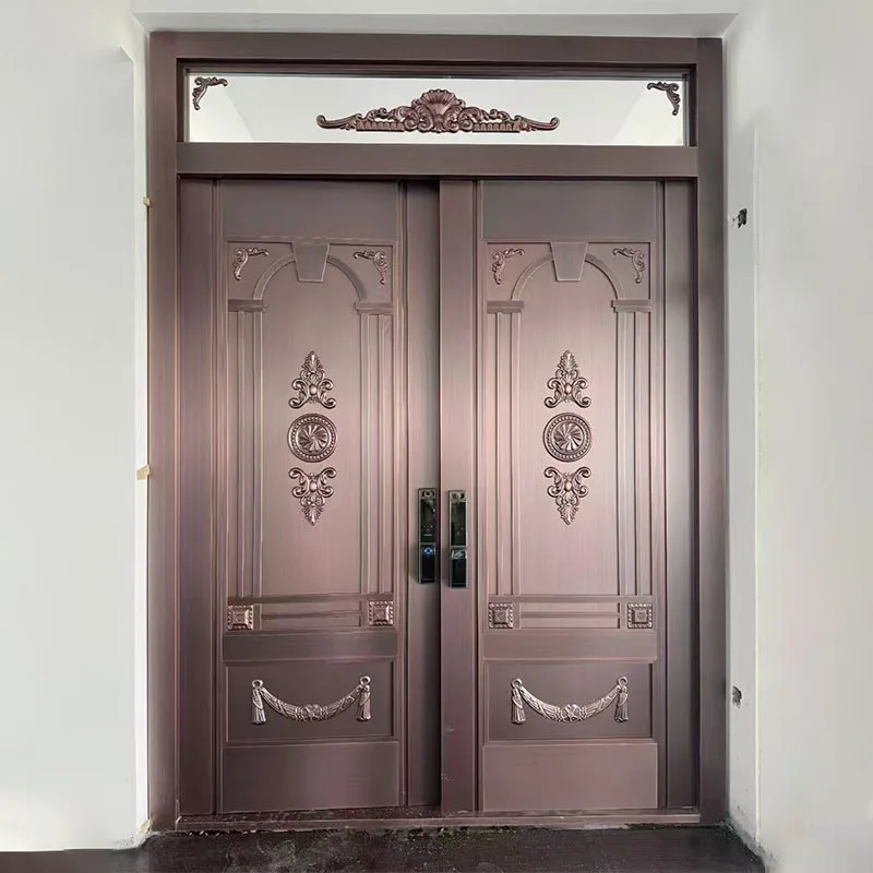 copper doors